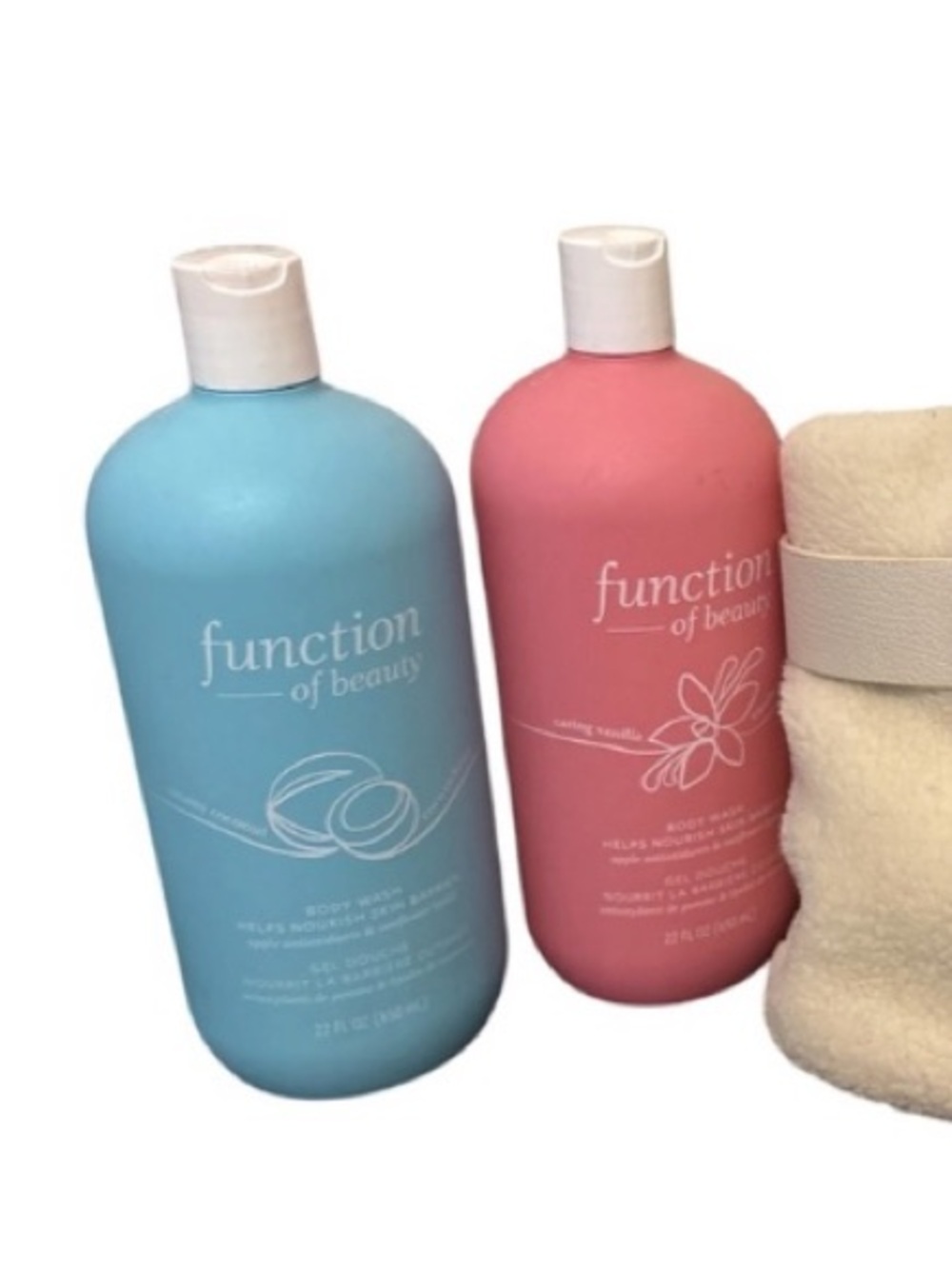 2 - Function of Beauty Body Wash 22 oz NEW